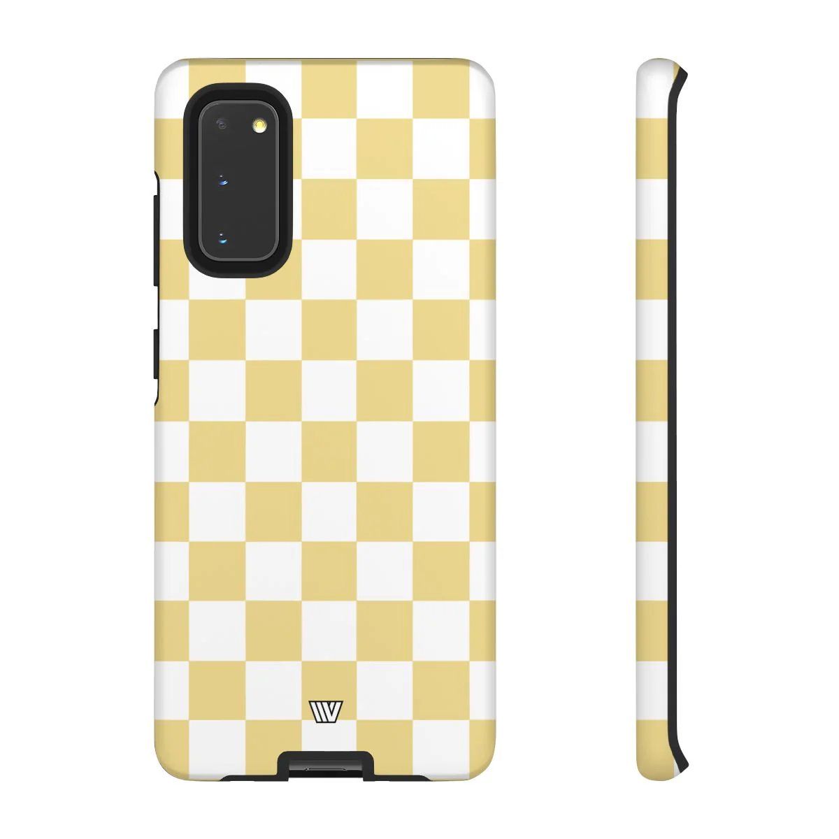 BANANA YELLOW CHECKERBOARD | Tough Phone Case - Image 89