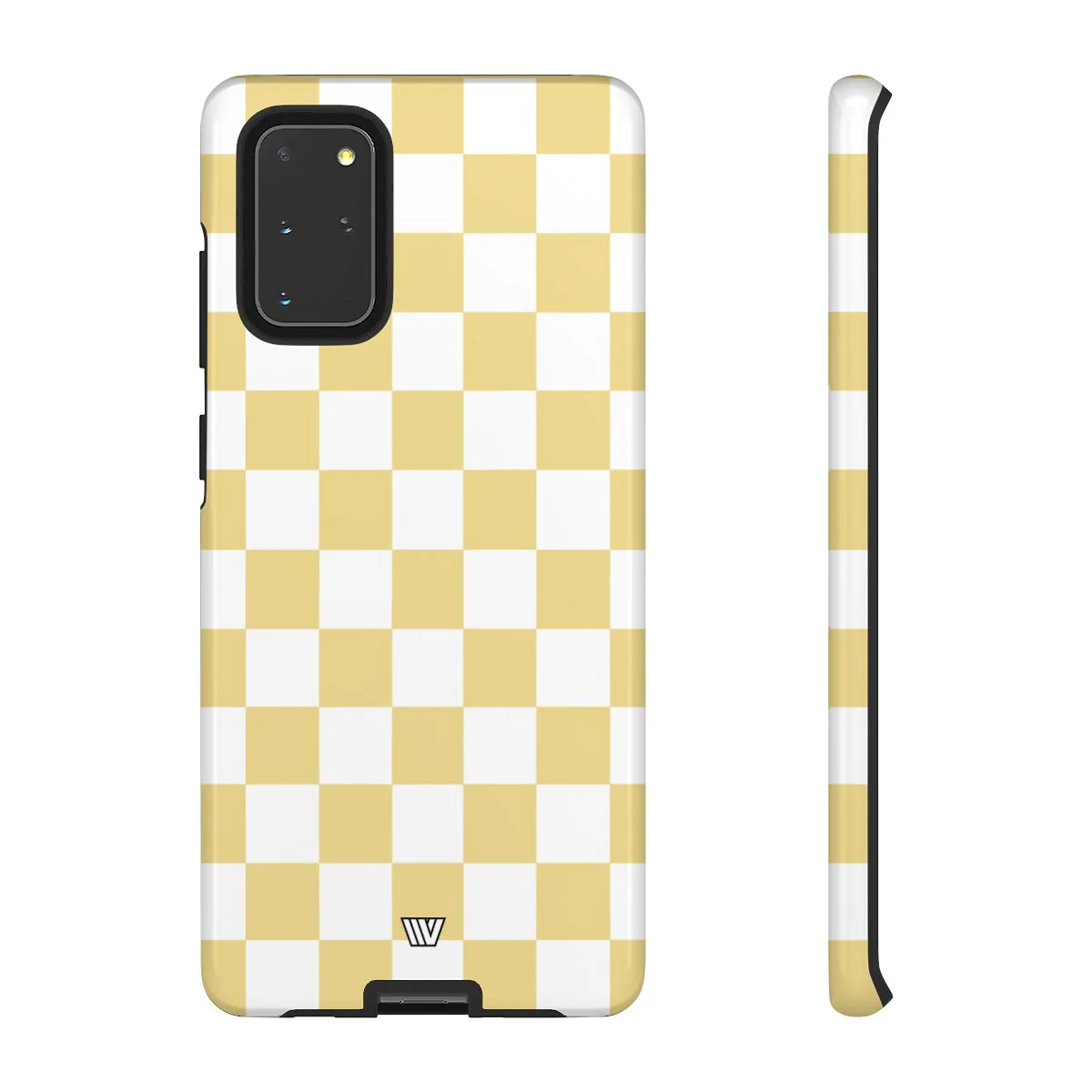 BANANA YELLOW CHECKERBOARD | Tough Phone Case - Image 90