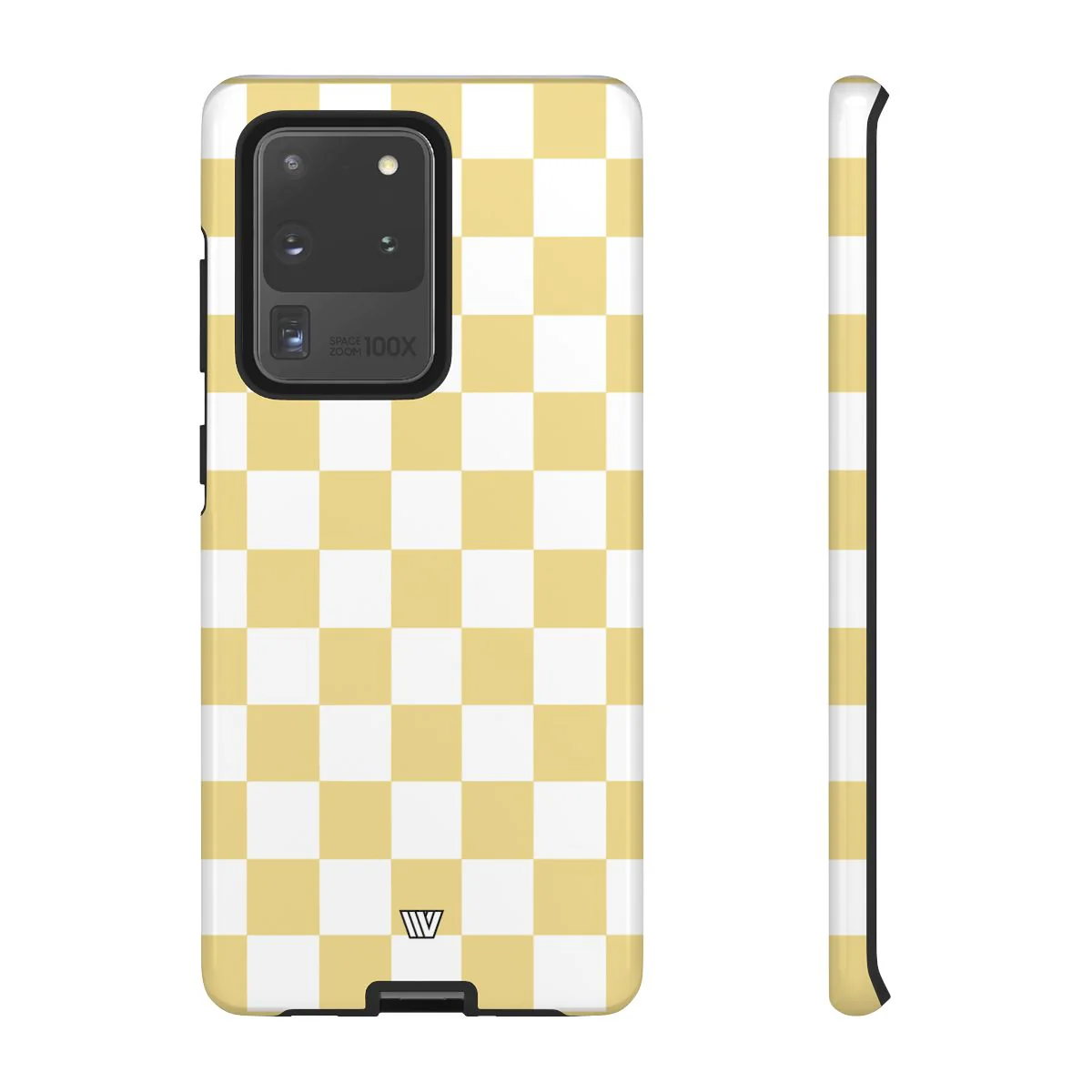 BANANA YELLOW CHECKERBOARD | Tough Phone Case - Image 92