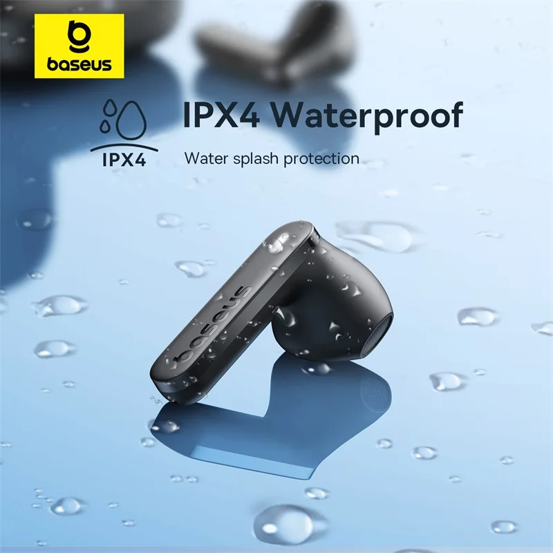 Baseus Bowie E16 Wireless Earphones Bluetooth 5.3 TWS Earbuds IPX4 Waterproof Earphone 30H Playtime 13mm Driver HIFI Headphones - Image 6