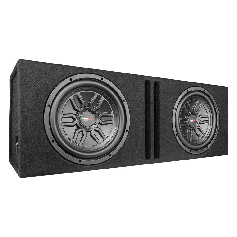 Bass Package 2 X SLC-MD12 In a Ported Box with S-1500.1/RD Amplifier and 4-GA Amp Kit 250 Watts Rms - Image 2