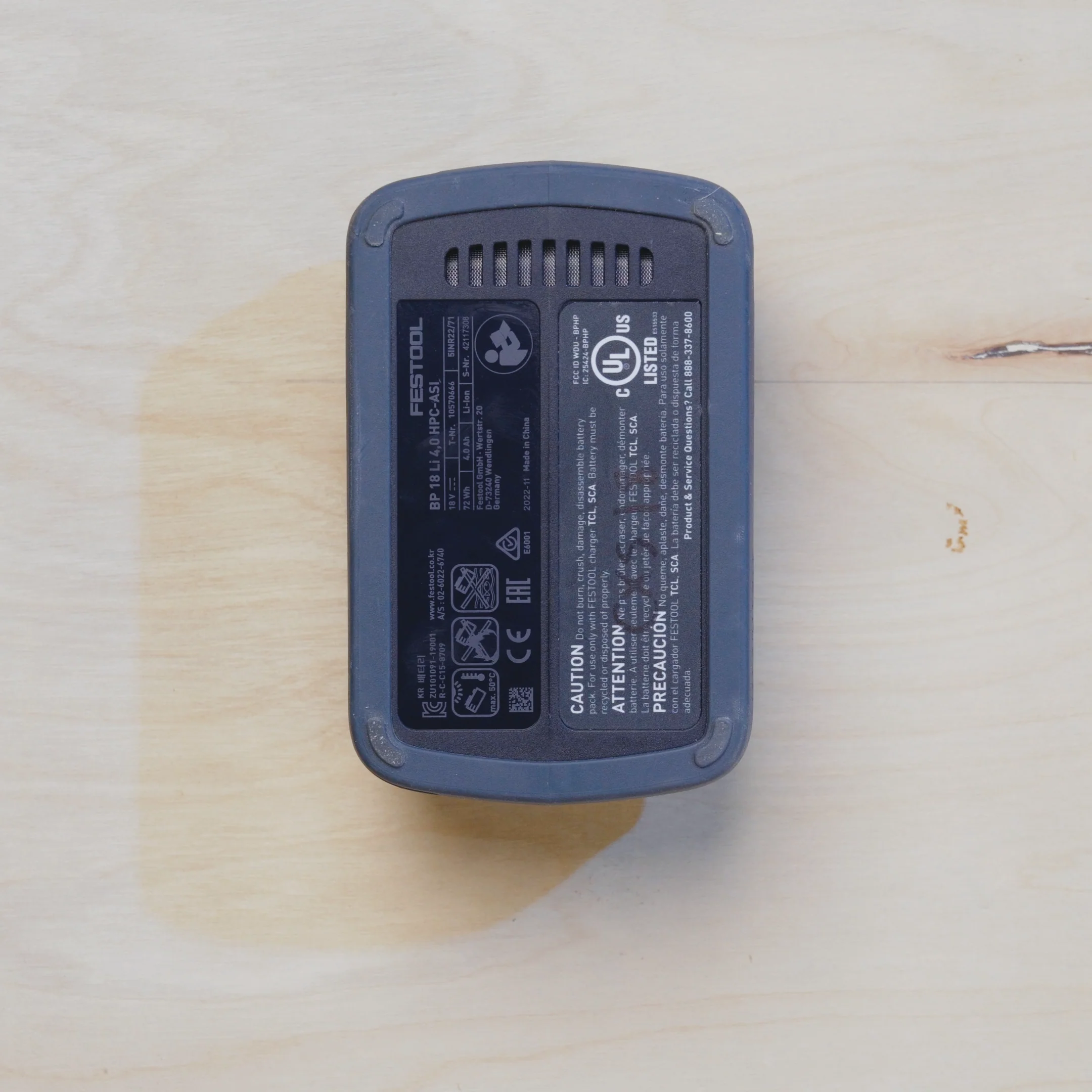 Battery Holder Compatible with Festool 18v Battery - Image 4