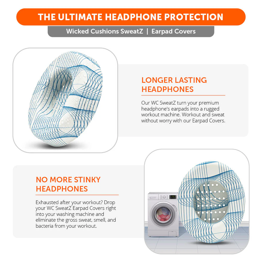 Beats Studio 2 & 3 Earpad Sweat Covers - WC SweatZ Studio - Image 111
