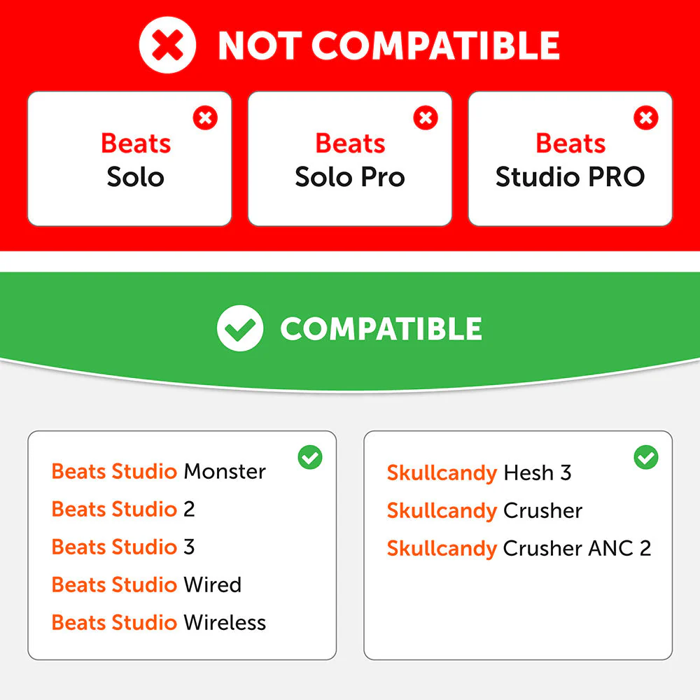 Beats Studio 2 & 3 Earpad Sweat Covers - WC SweatZ Studio - Image 123