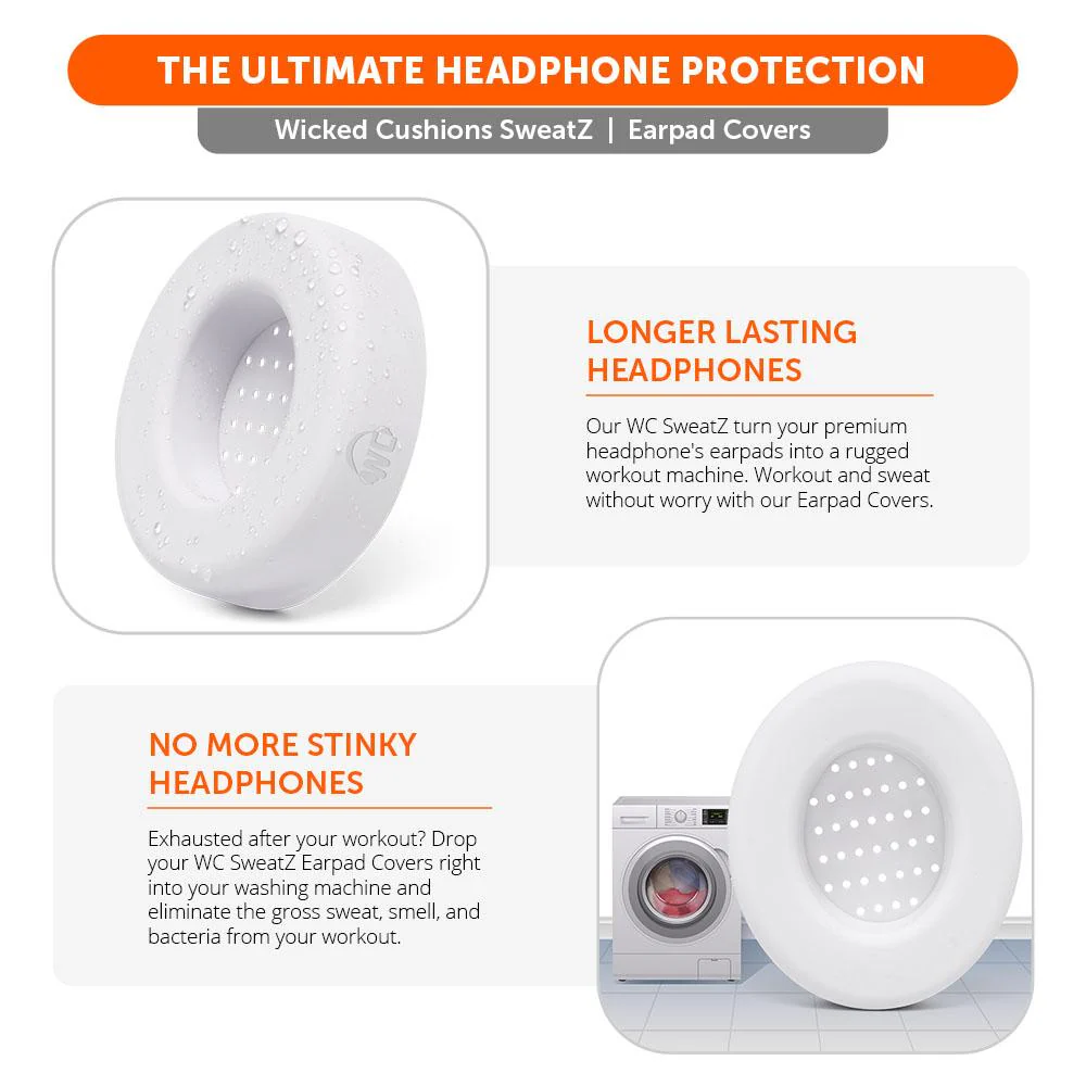 Beats Studio 2 & 3 Earpad Sweat Covers - WC SweatZ Studio - Image 6