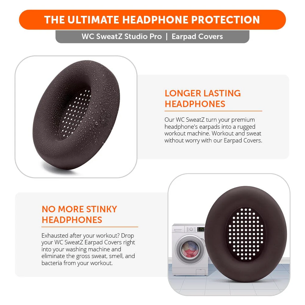 Beats Studio Pro Earpad Sweat Covers - WC SweatZ Studio Pro - Image 18