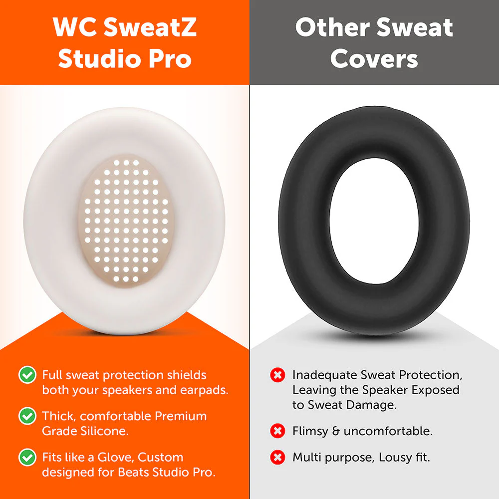 Beats Studio Pro Earpad Sweat Covers - WC SweatZ Studio Pro - Image 30