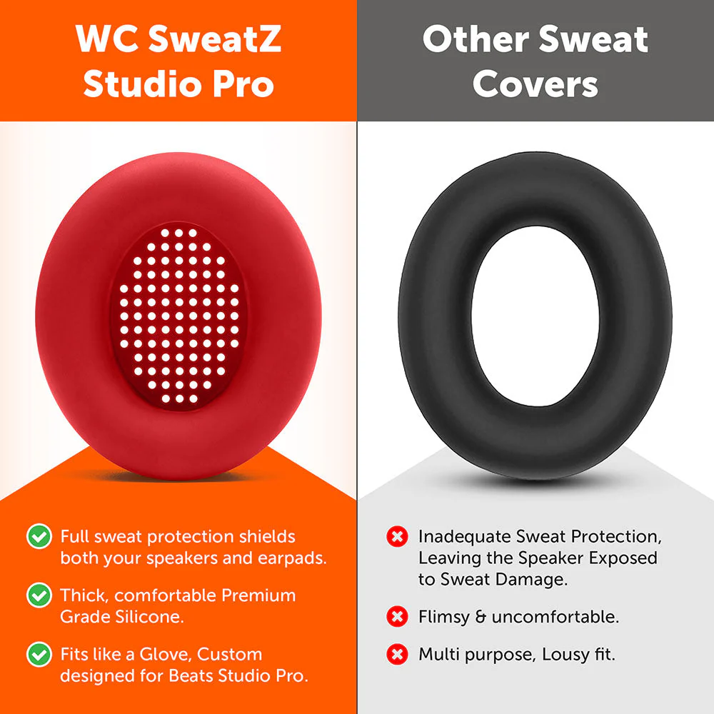 Beats Studio Pro Earpad Sweat Covers - WC SweatZ Studio Pro - Image 44