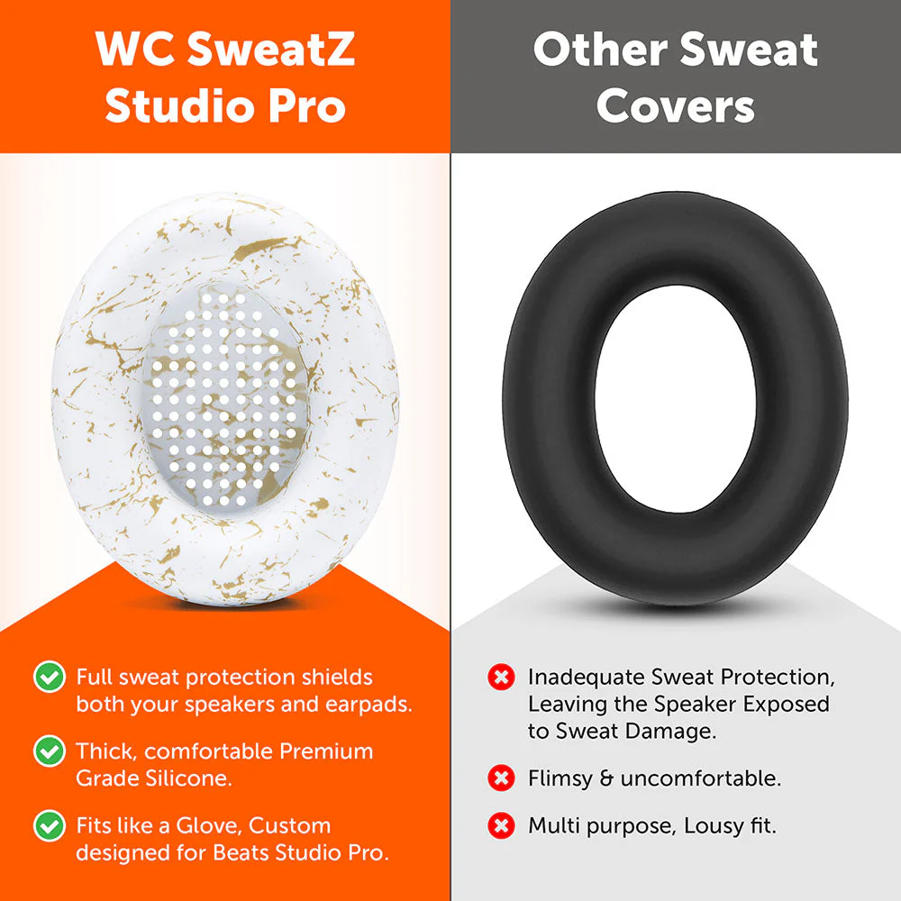 Beats Studio Pro Earpad Sweat Covers - WC SweatZ Studio Pro - Image 58