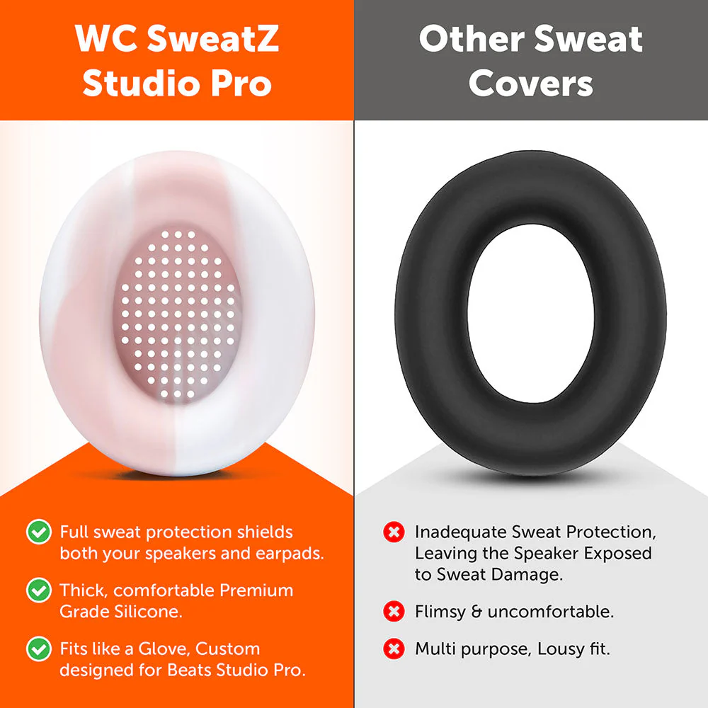 Beats Studio Pro Earpad Sweat Covers - WC SweatZ Studio Pro - Image 65