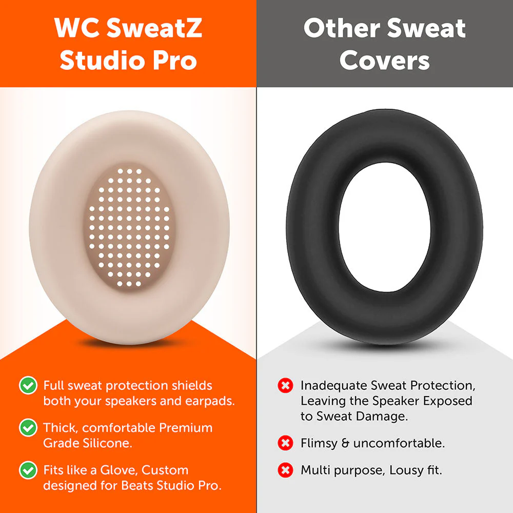 Beats Studio Pro Earpad Sweat Covers - WC SweatZ Studio Pro - Image 72