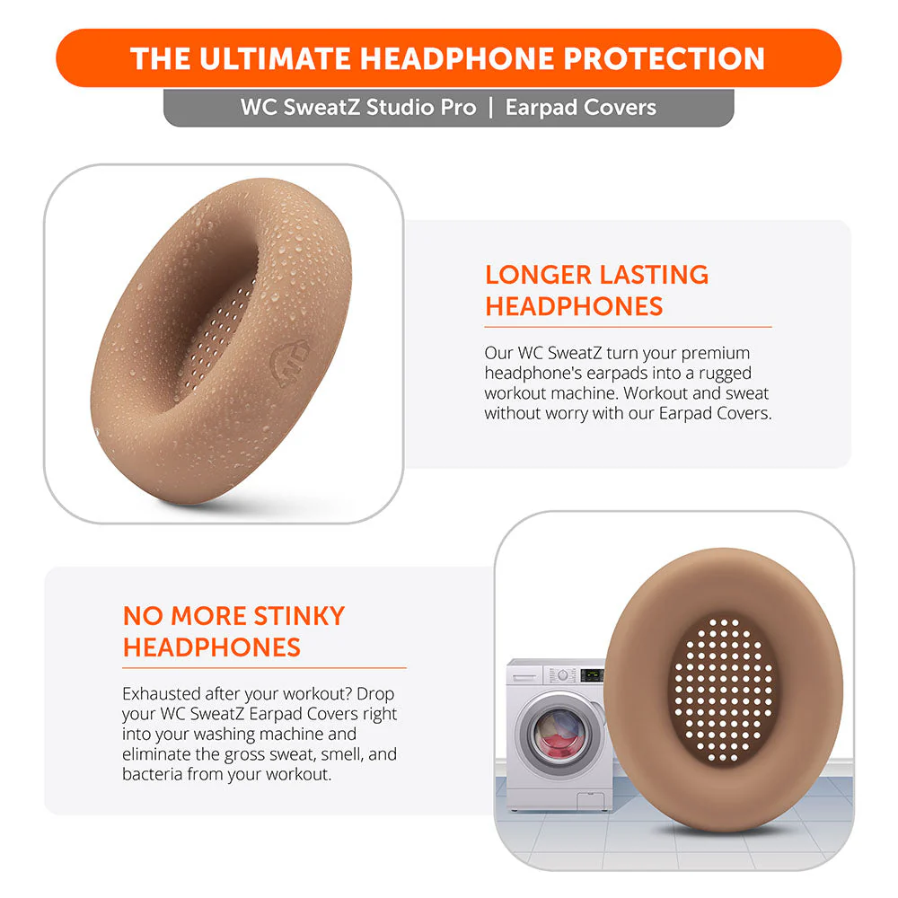 Beats Studio Pro Earpad Sweat Covers - WC SweatZ Studio Pro - Image 81