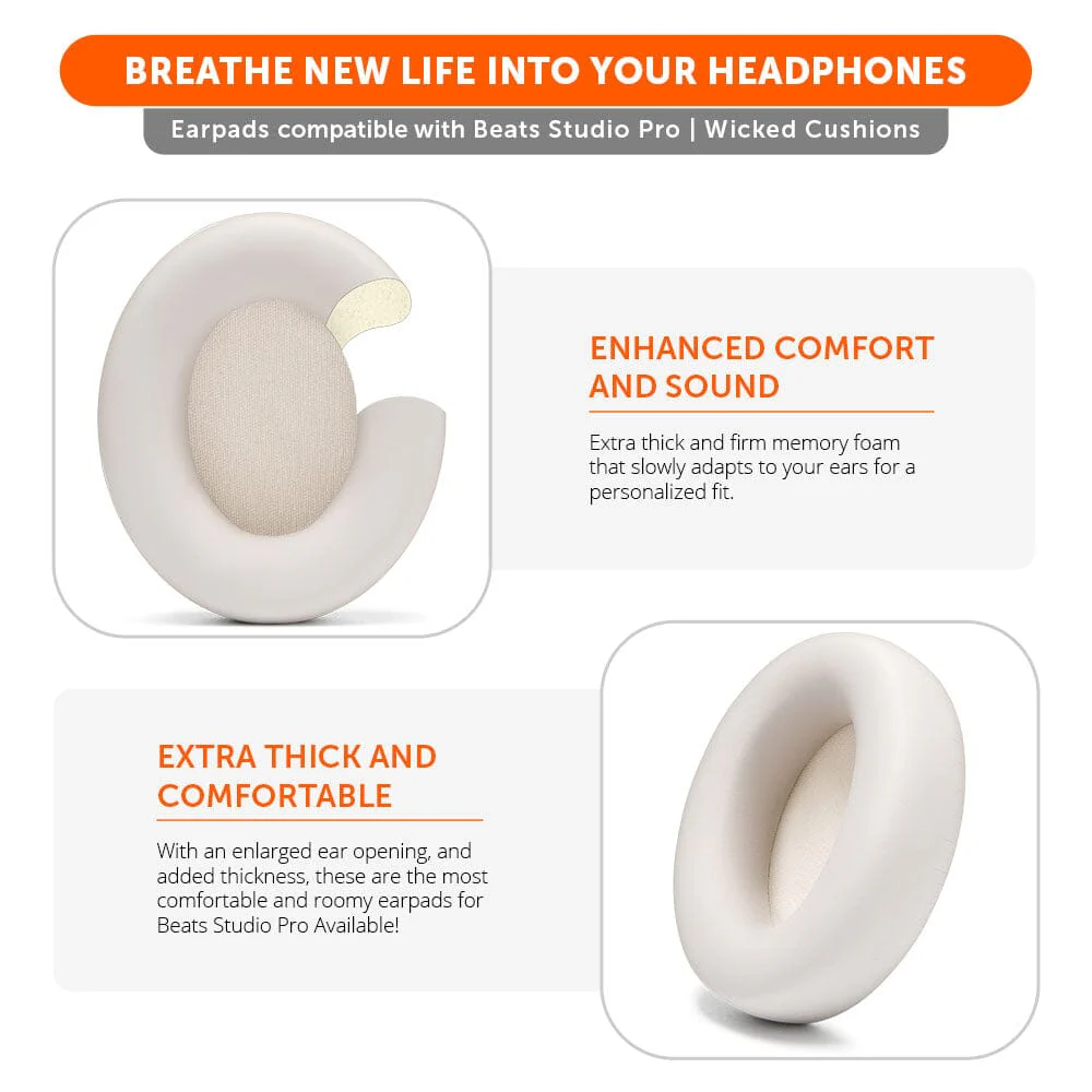 Beats Studio Pro Earpads by Wicked Cushions - Image 25