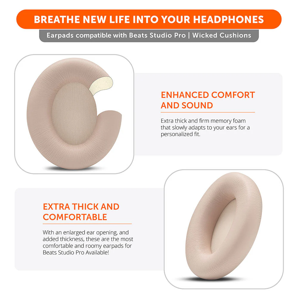 Beats Studio Pro Earpads by Wicked Cushions - Image 43
