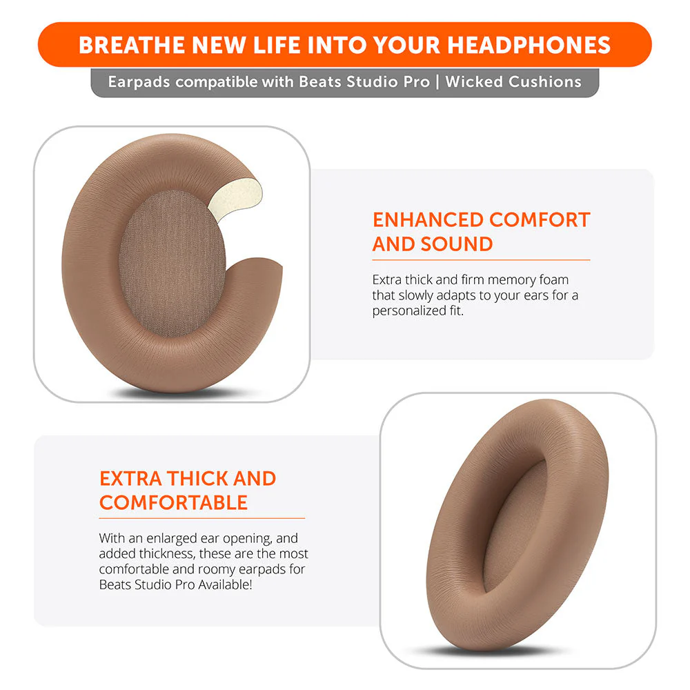 Beats Studio Pro Earpads by Wicked Cushions - Image 49