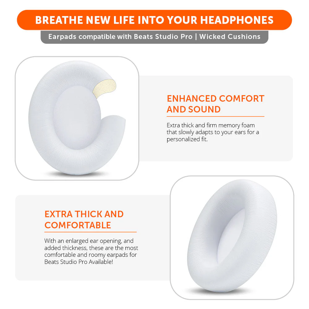 Beats Studio Pro Earpads by Wicked Cushions - Image 7