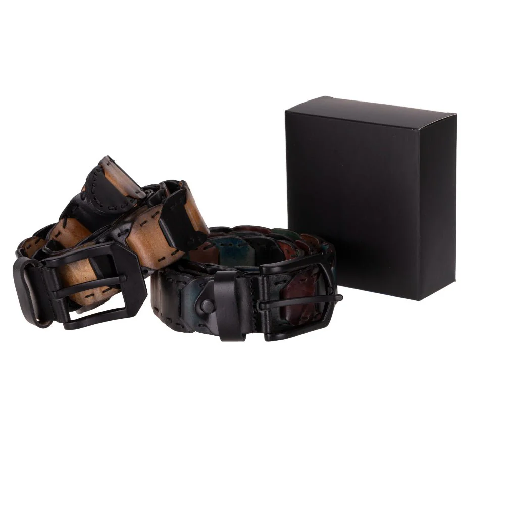 Bessemer Braided Leather Belt for Men - Image 11