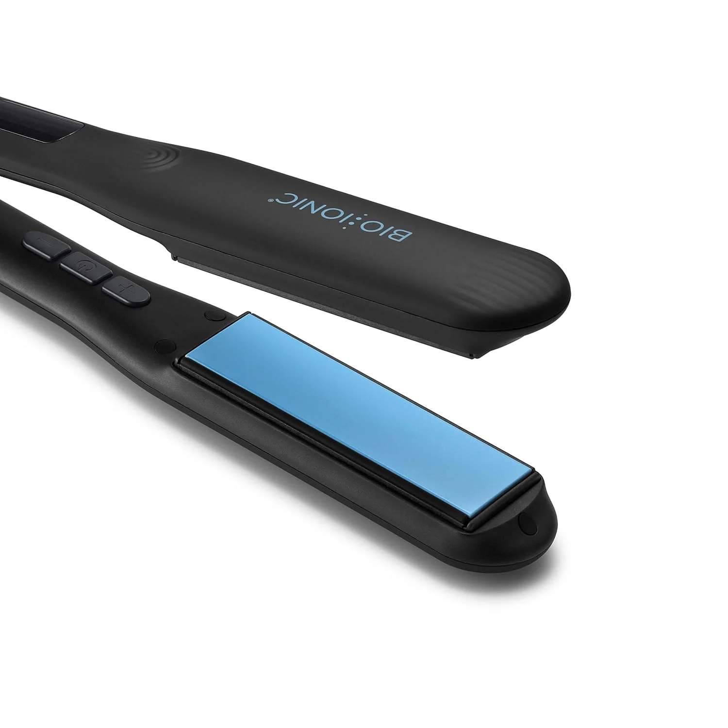 BIO IONIC Onepass Styling Flat Iron with NanoIonic & Moisturizing Heat Technology, Hydrated and Frizz-Free Hair, Ceramic Hair Straightener with Silicone Strip for Gentle OnePass Styling - Image 4