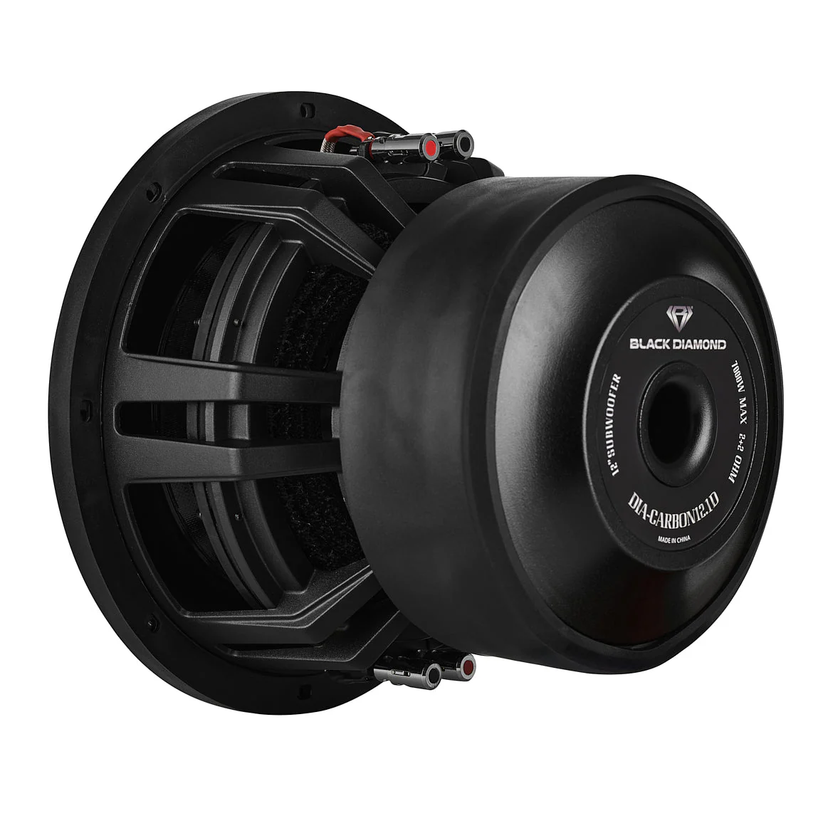 Black Diamond 12" High Excursion Subwoofer with Carbon Fiber Cone | 3500W RMS / 7000W MAX | Dual 1-Ohm Voice Coil - Image 4