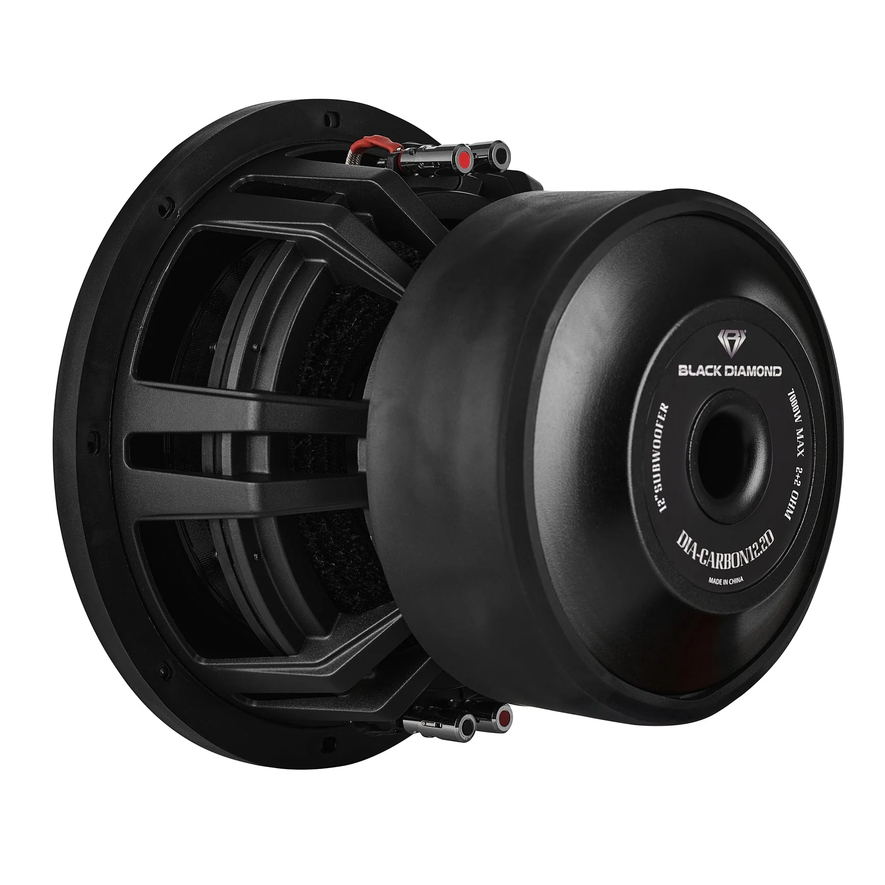 Black Diamond 12" High Excursion Subwoofer with Carbon Fiber Cone | 3500W RMS / 7000W MAX | Dual 2-Ohm Voice Coil - Image 4