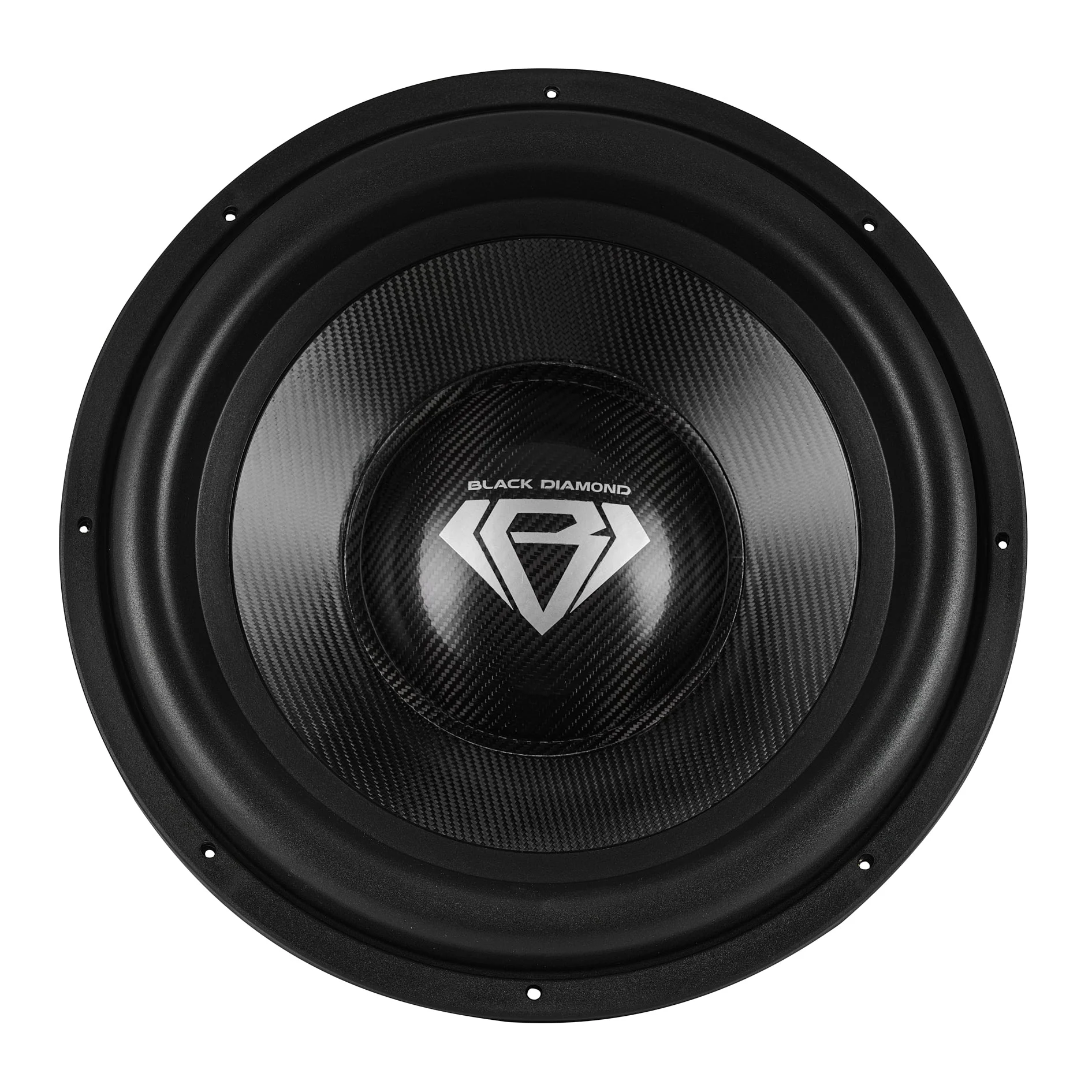 Black Diamond 18" High Excursion Subwoofer with Carbon Fiber Cone | 3500W RMS / 7000W Peak | Dual 1-Ohm Voice Coil - Image 2