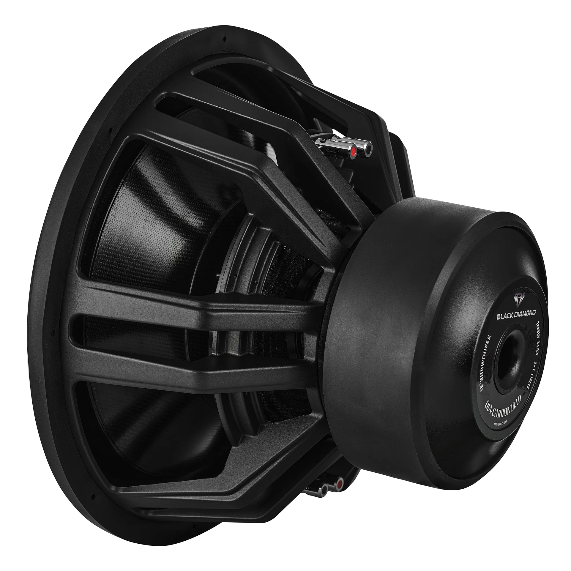 Black Diamond 18" High Excursion Subwoofer with Carbon Fiber Cone | 3500W RMS / 7000W Peak | Dual 2-Ohm Voice Coil - Image 4