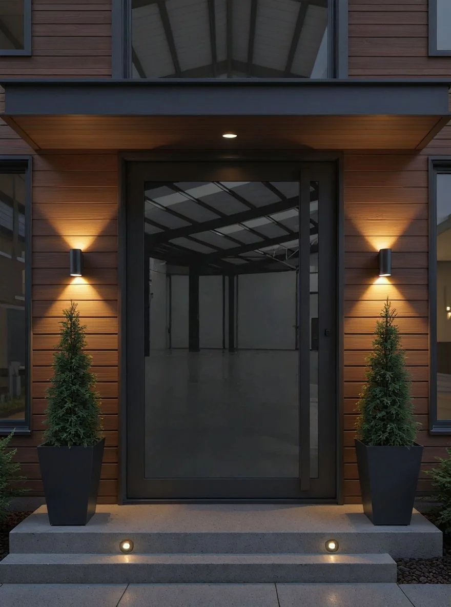 Black Opal Pivot Door - Image 2