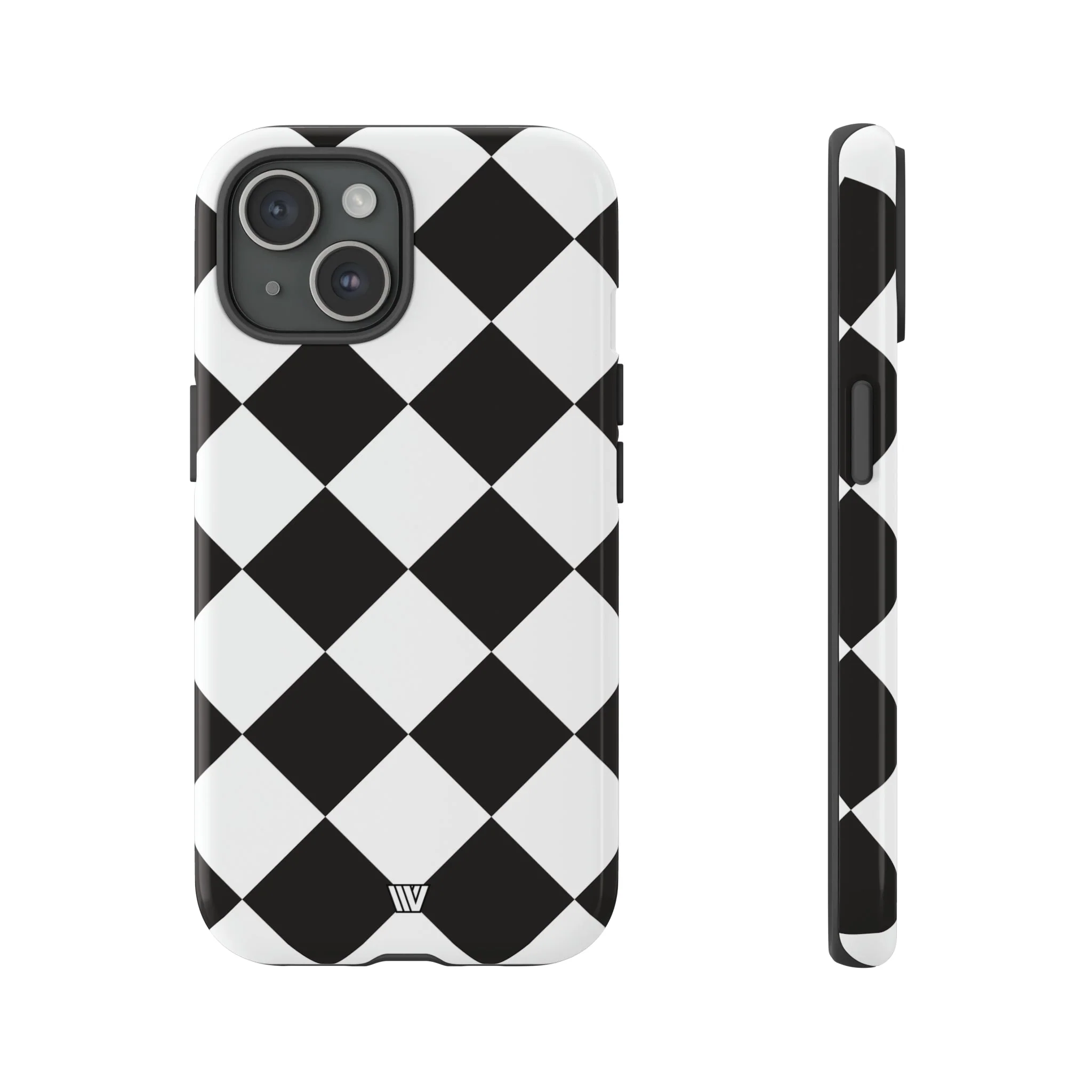 BLACK & WHITE DIAMOND | Tough Phone Case - Image 2