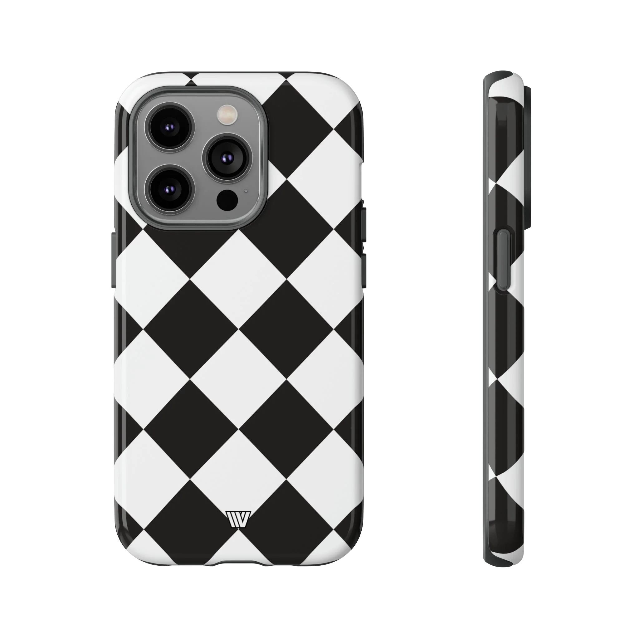 BLACK & WHITE DIAMOND | Tough Phone Case - Image 43