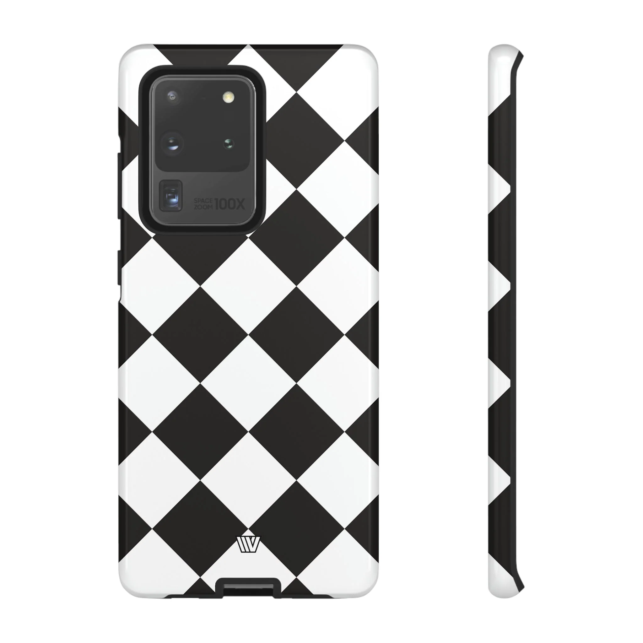 BLACK & WHITE DIAMOND | Tough Phone Case - Image 5