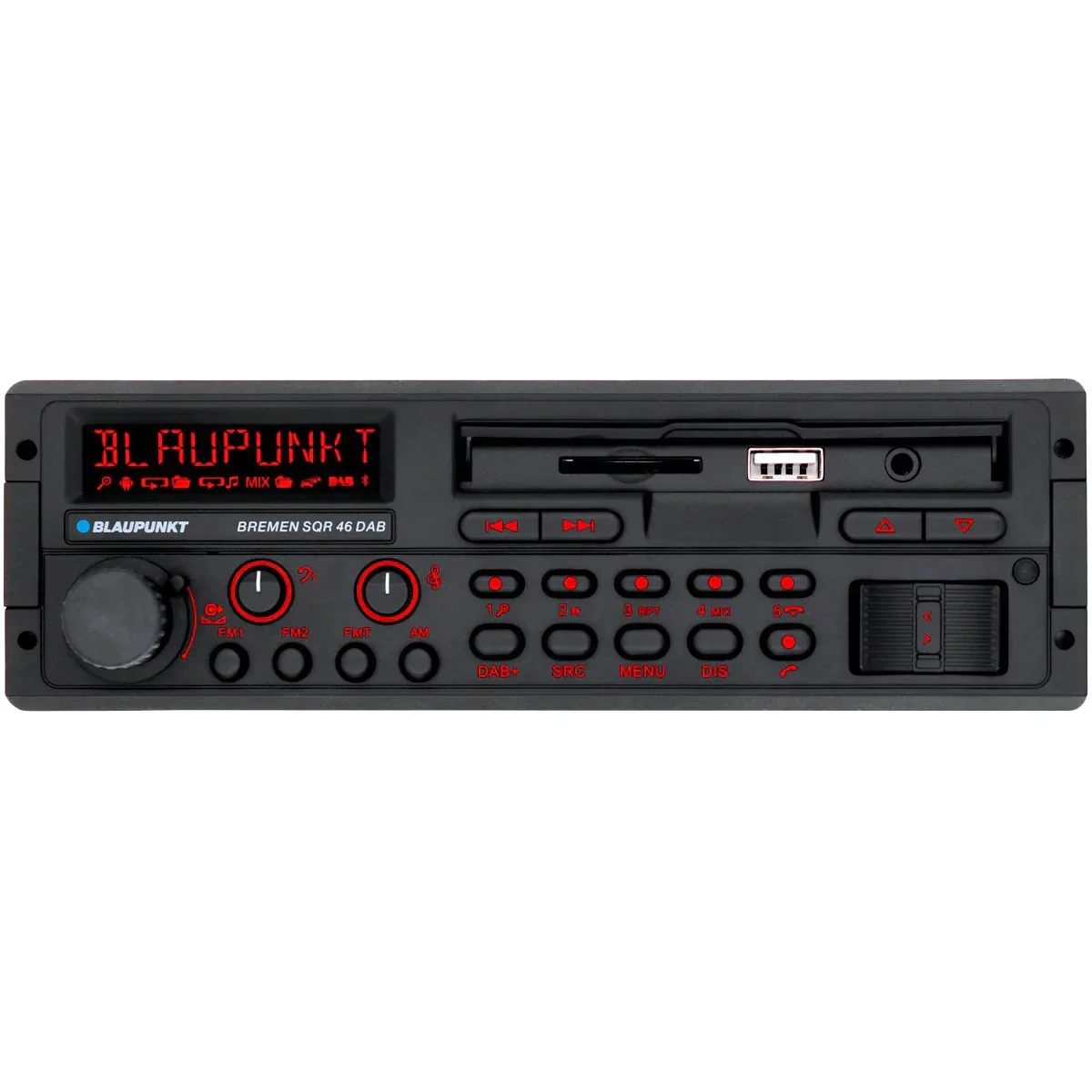 BLAUPUNKT Bremen SQR 46 Retro Car Stereo 80s Classic - Black - Image 4