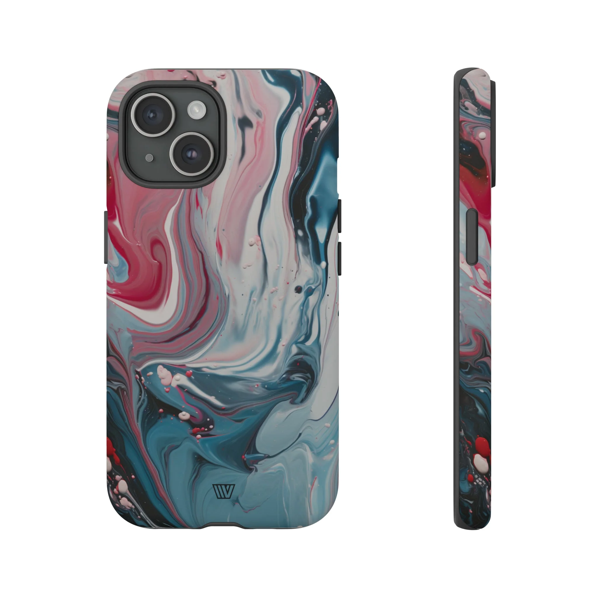 BLUE PASTEL SWIRL | Tough Phone Case - Image 3