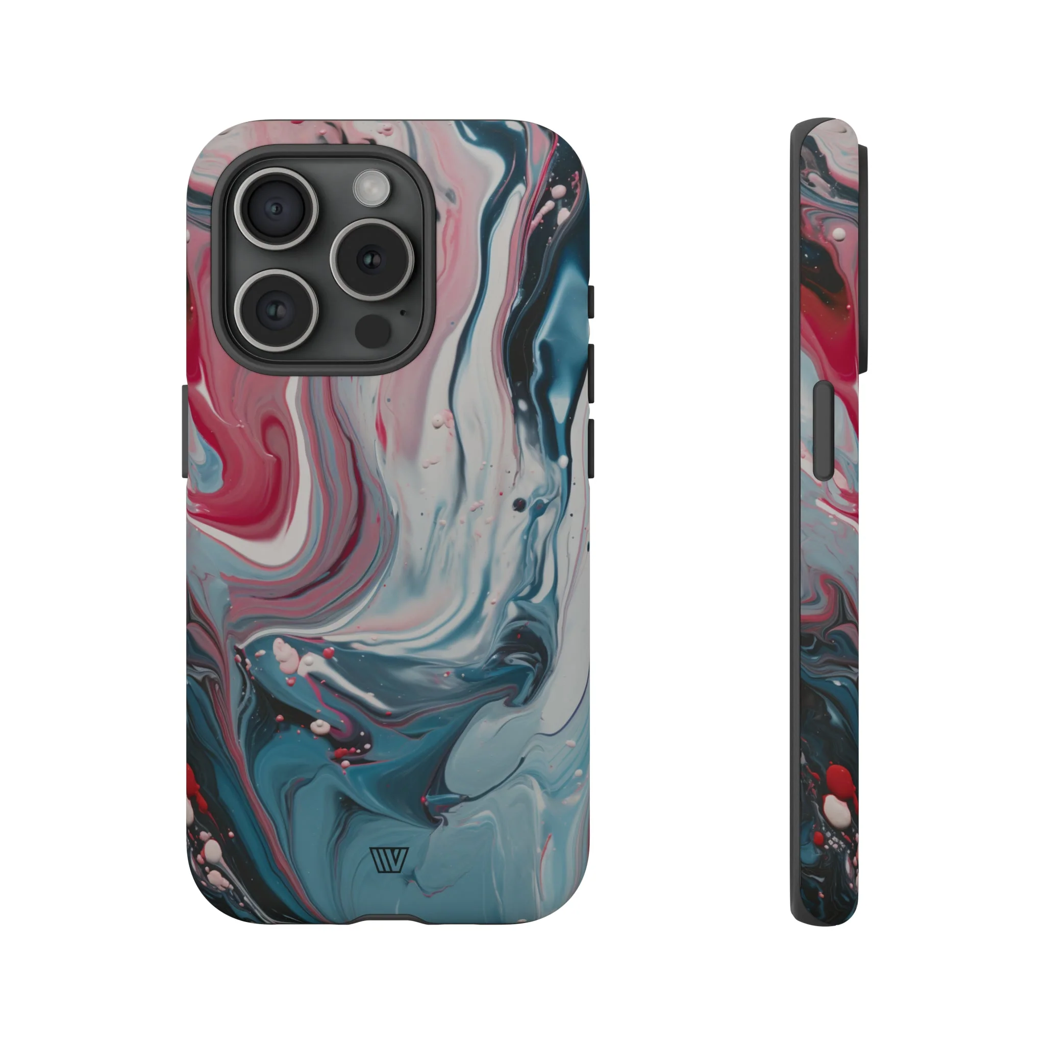 BLUE PASTEL SWIRL | Tough Phone Case - Image 5
