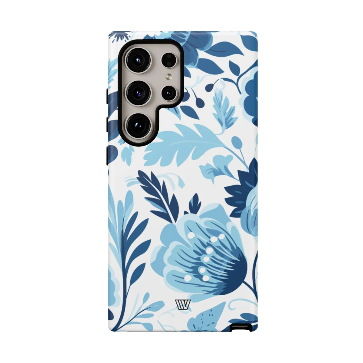 BLUE WHITE FLOWERS | Tough Phone Case - Image 103
