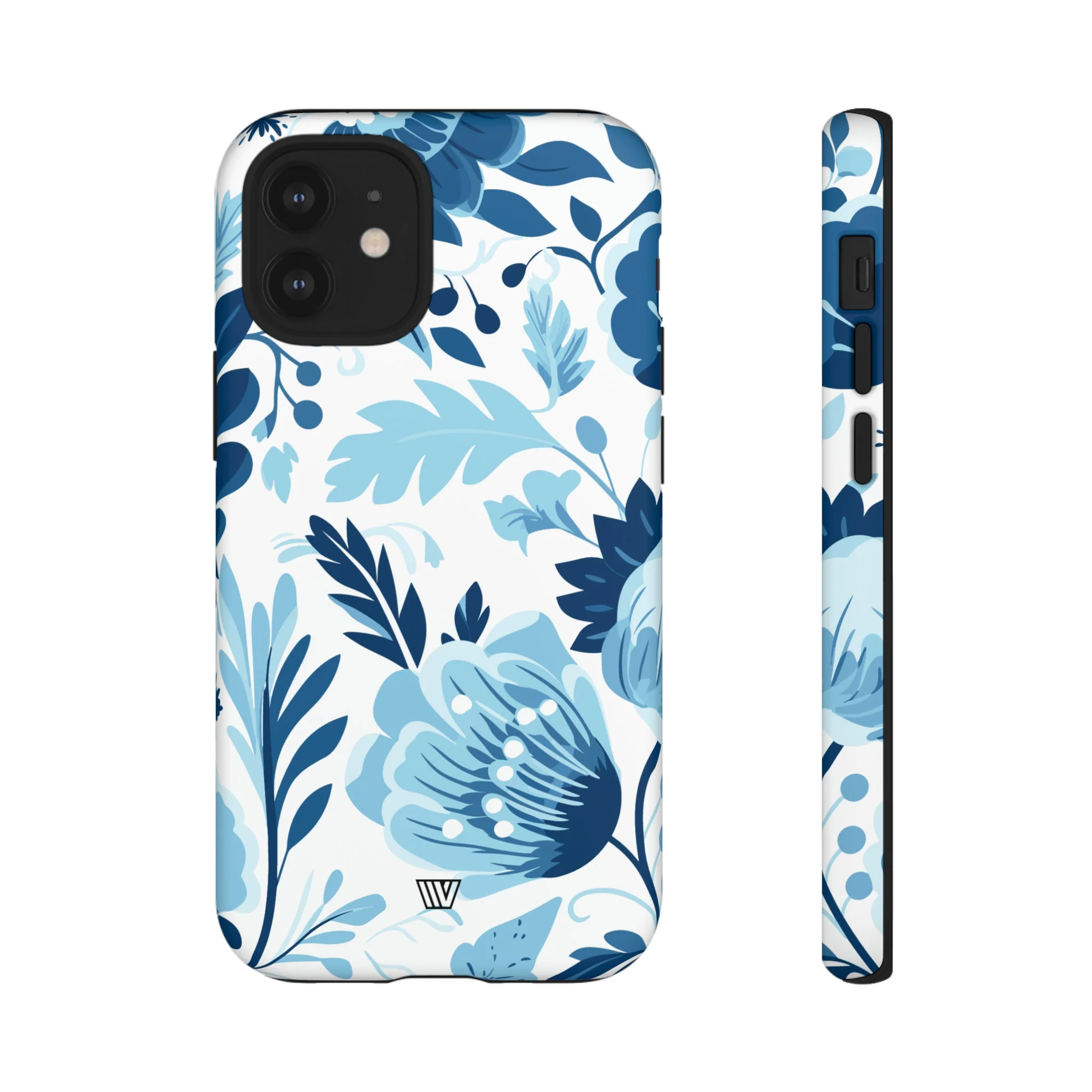 BLUE WHITE FLOWERS | Tough Phone Case - Image 13