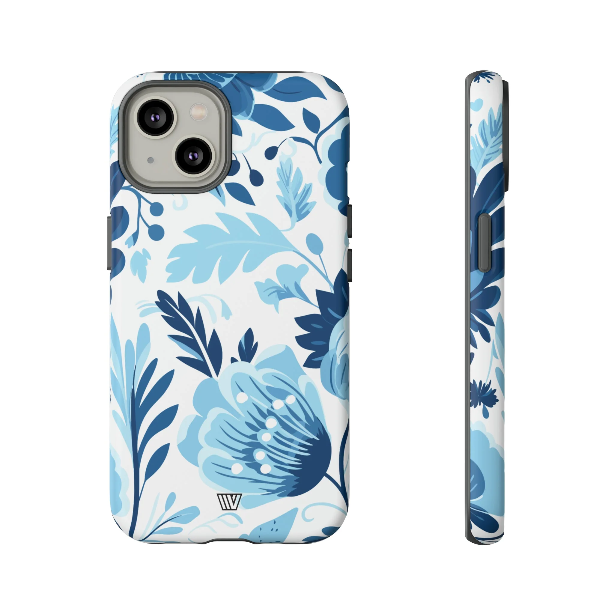 BLUE WHITE FLOWERS | Tough Phone Case - Image 23