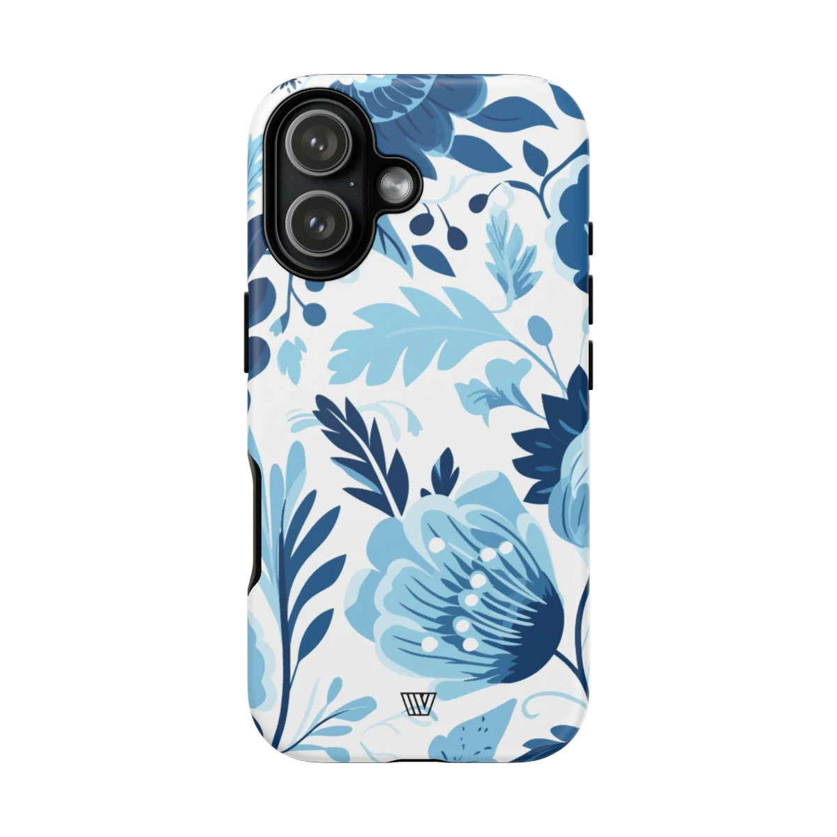 BLUE WHITE FLOWERS | Tough Phone Case - Image 68