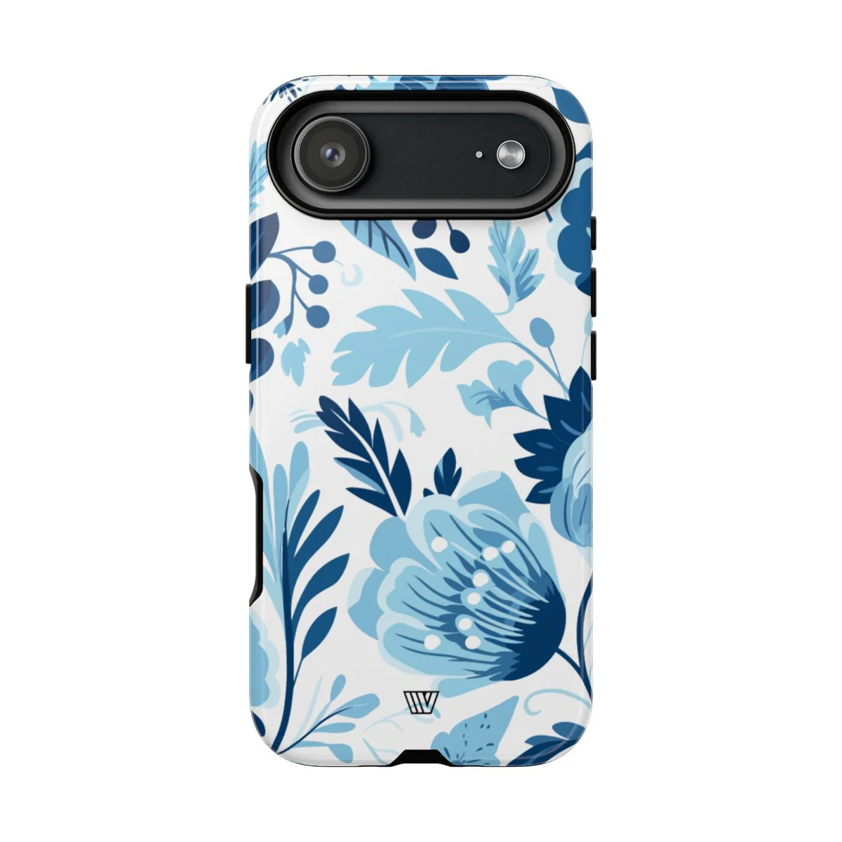 BLUE WHITE FLOWERS | Tough Phone Case - Image 69