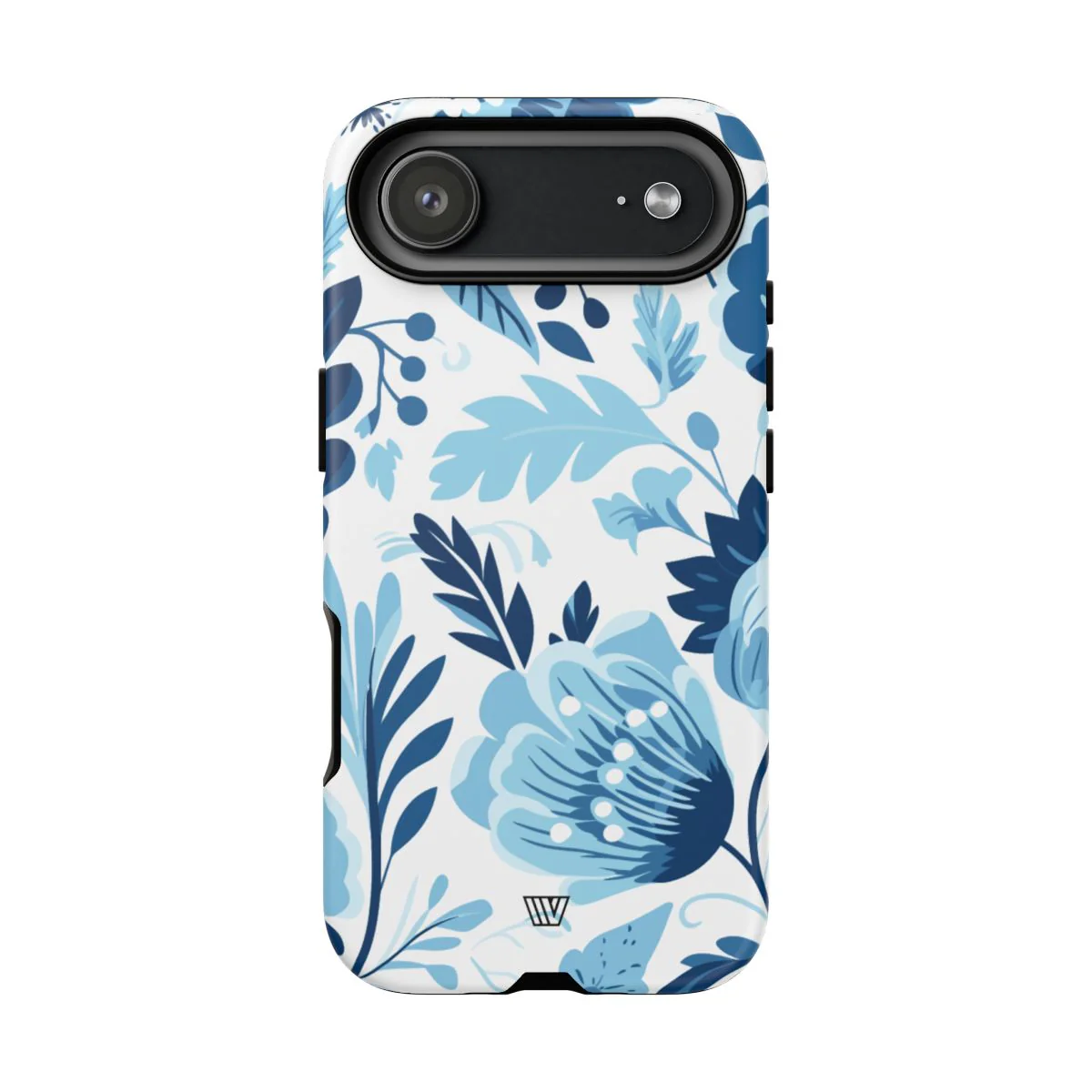 BLUE WHITE FLOWERS | Tough Phone Case - Image 70