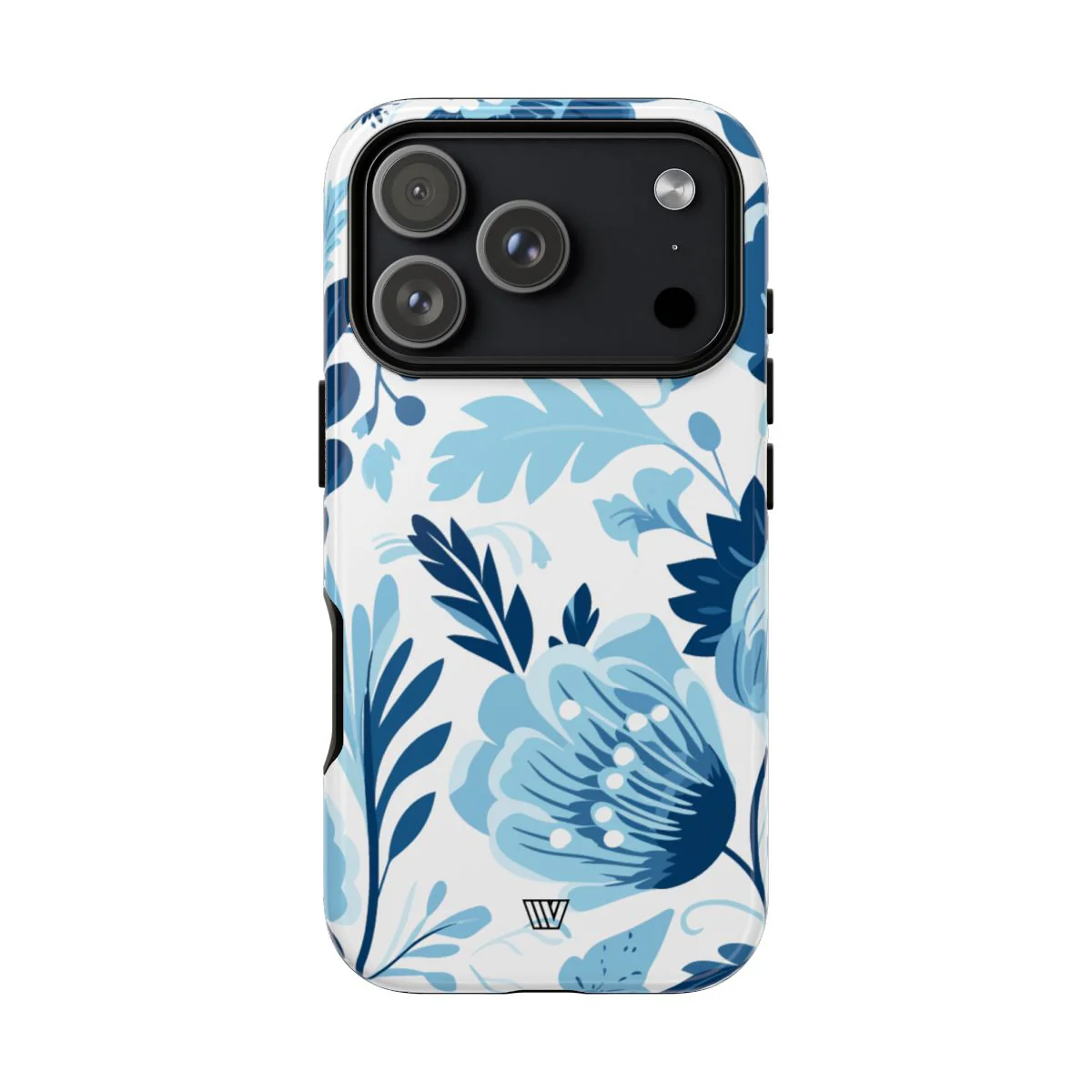 BLUE WHITE FLOWERS | Tough Phone Case - Image 71