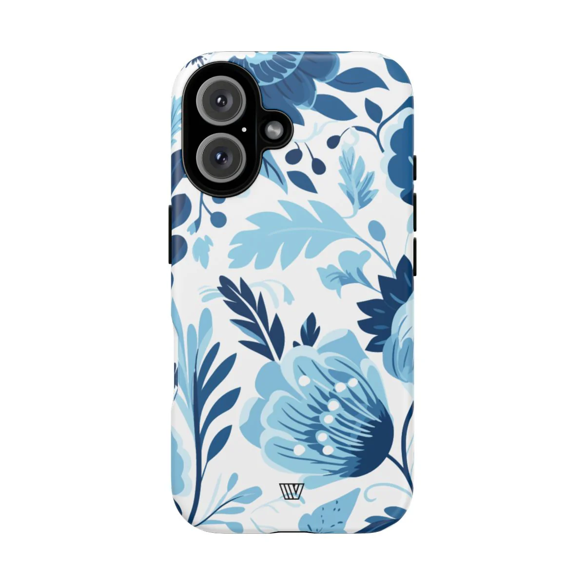 BLUE WHITE FLOWERS | Tough Phone Case - Image 79