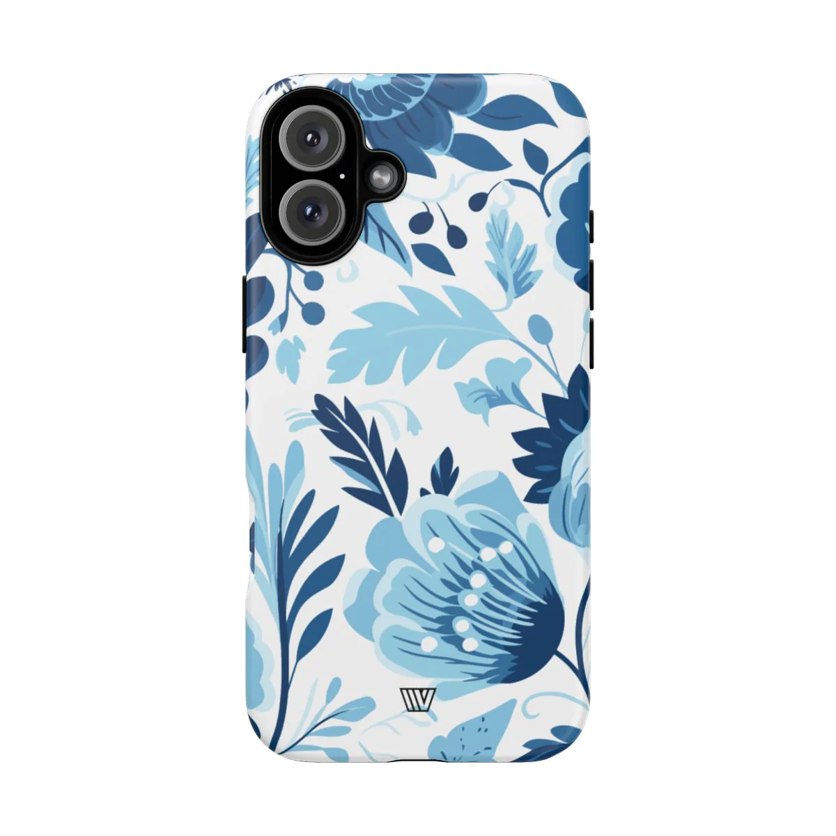BLUE WHITE FLOWERS | Tough Phone Case - Image 81