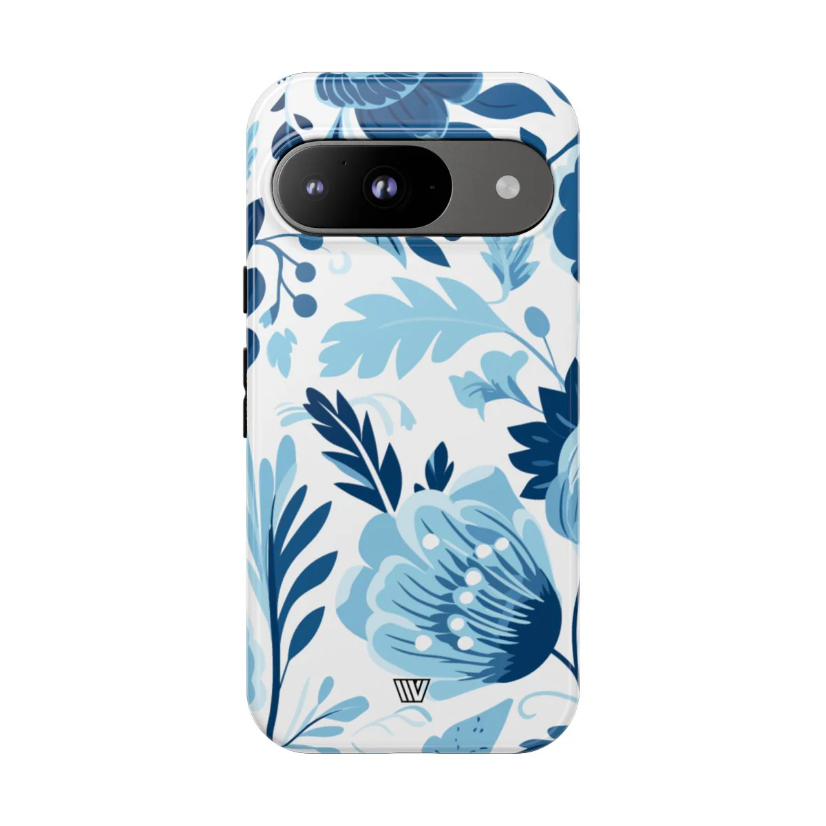 BLUE WHITE FLOWERS | Tough Phone Case - Image 82