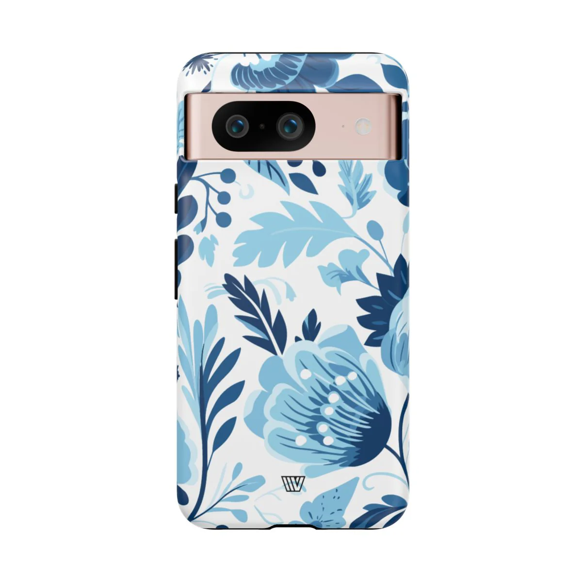 BLUE WHITE FLOWERS | Tough Phone Case - Image 89