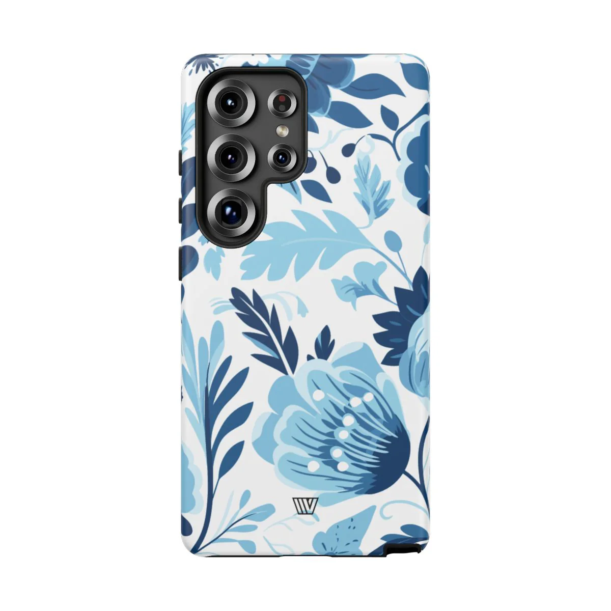BLUE WHITE FLOWERS | Tough Phone Case - Image 97
