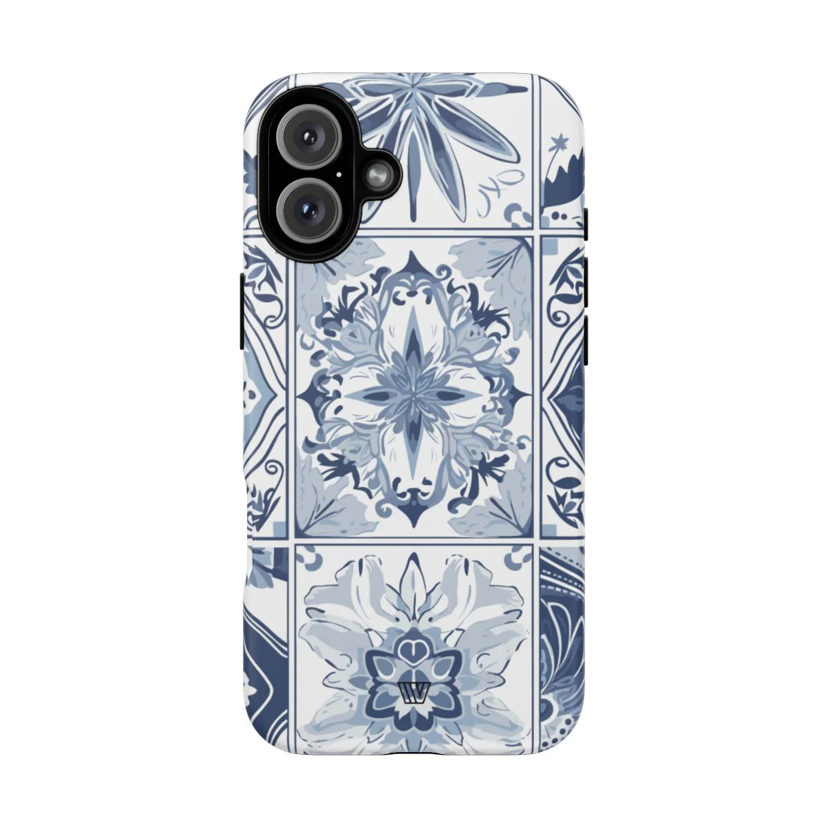 BLUE WHITE TILE | Tough Phone Case - Image 69