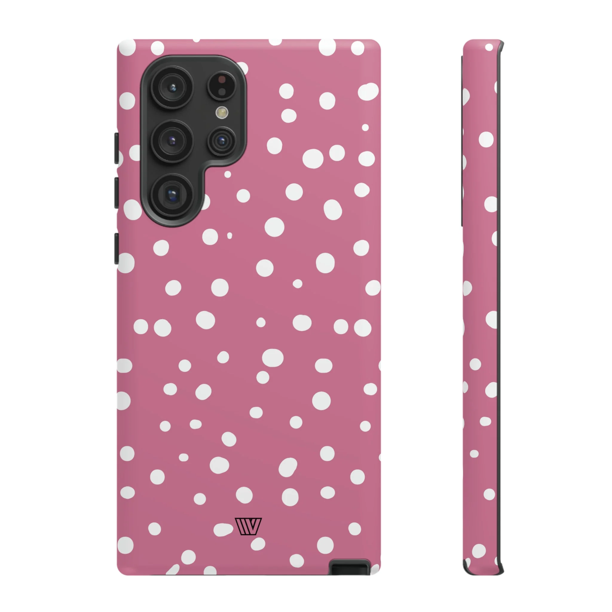 BLUSH RED DOTS | Tough Phone Case - Image 41