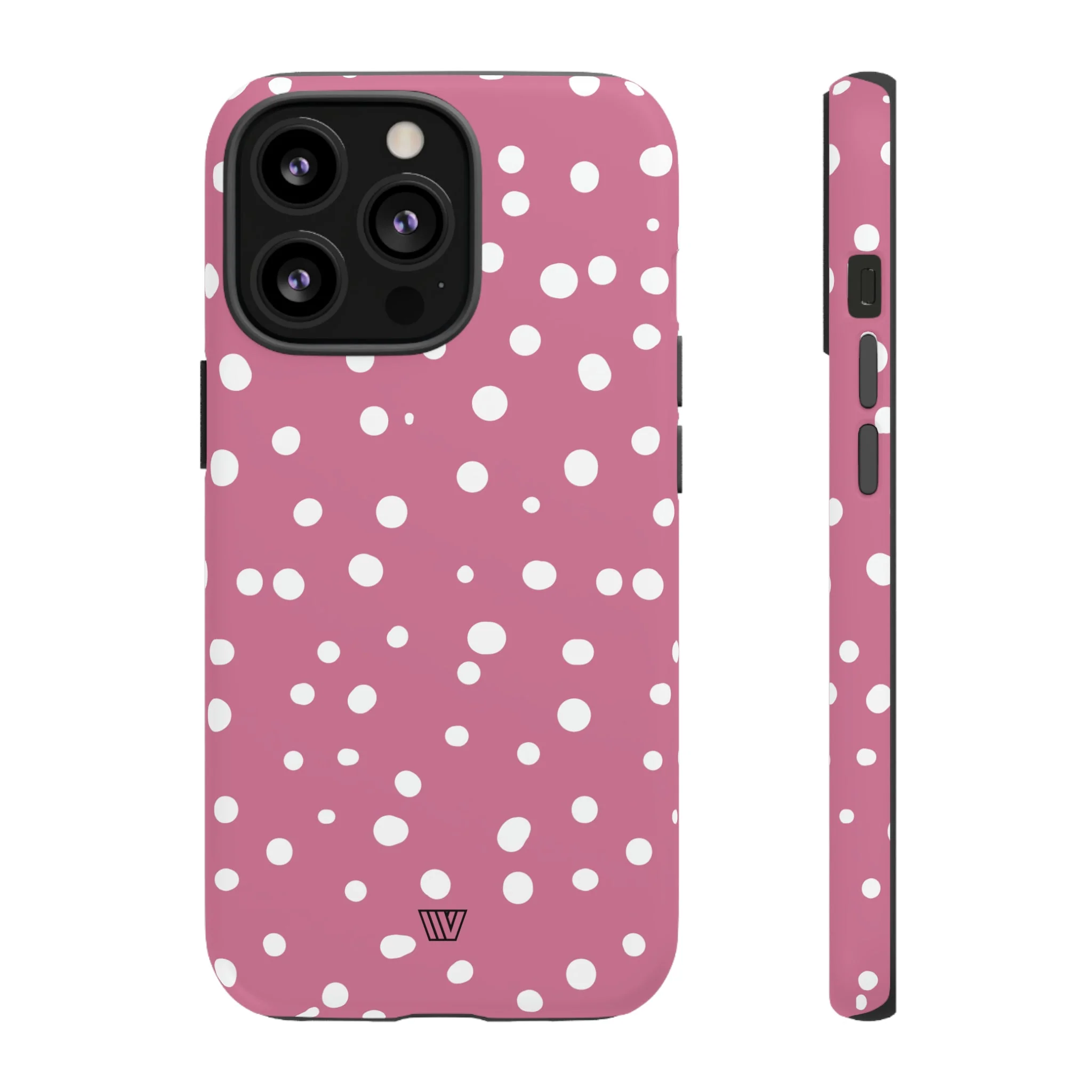 BLUSH RED DOTS | Tough Phone Case - Image 7
