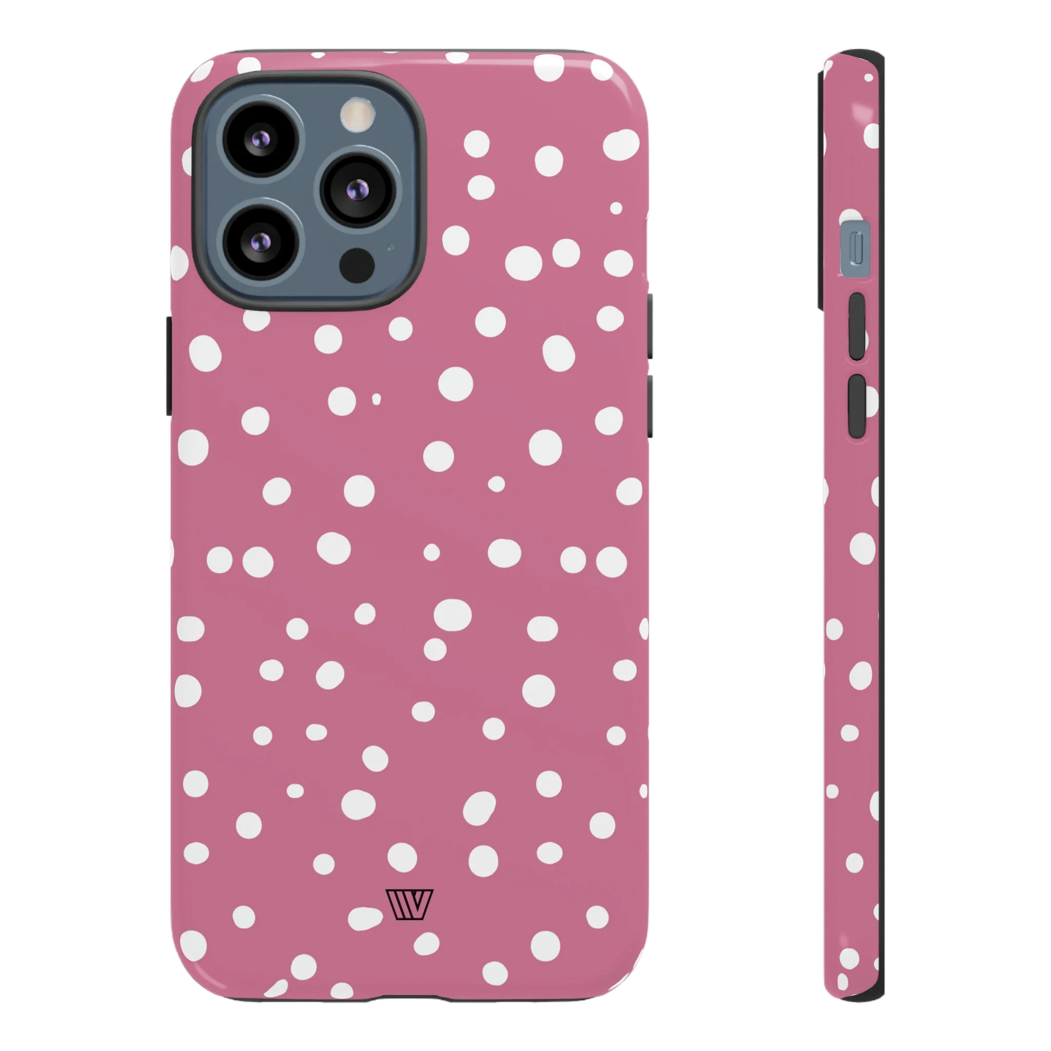 BLUSH RED DOTS | Tough Phone Case - Image 8