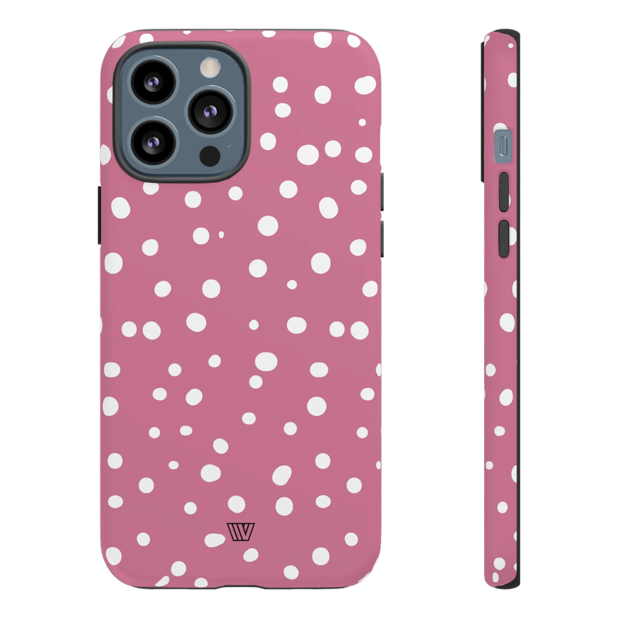 BLUSH RED DOTS | Tough Phone Case - Image 9